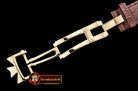 VACH. CONSTANTINE Overseas Ref.47074 YG/LE Black MY8215 Mod Cal5