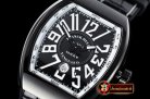 Franck Muller Vanguard Mens V45 PVD/LE/RU Black Lume ABF Asia 2824