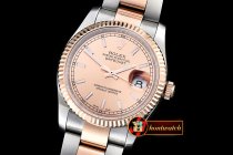 Replica Rolex DateJust Midsize 31mm RG/SS Rose Gold BP Asia 2836