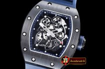 RM090D - RM055 Bubba Watson Tourbillon CER/VRU Blue Custom Movt