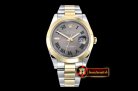 Rolex Datejust II DJ2 41mm Oyt Smt YG/SS Grey/Rmn BP Asia 2813