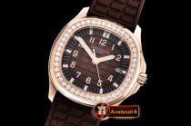 Patek Philippe Aquanaut Ref.5068R 35mm RG/RU Brown JJF Swiss Qtz