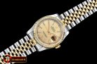 Rolex Datejust DJ 36mm Jub Flt YG/SS Gold Stk BP A3135 Mod