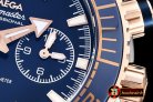 Replica Omega Planet Ocean Chrono RG/SS Blue Asia7750 Mod 9301
