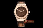 HUB0386C - Classic Fusion Berluti Scritto RG/LE Brown V2 A2892