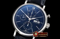 IWC Portofino Chrono IW391001 SS/LE Blue ZK Asia 7750