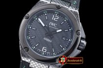 IWC Ingenieur Cabon Perf. PVD/NY Blk/Grn CF MY9015 Mod