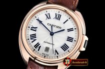 Cartier Cle De Cartier Mens RG/LE White V6F MY9015 Mod