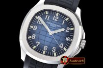 PP0212 - Aquanaut 40mm Ref. 5167 SS/RU Blue V6F A2824