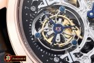 JL091 - Master Skeleton Tourbillon RG/LE Black Flying Tourbillon