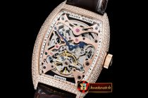 Franck Muller FM Aeternitas Tourbillon Diam RG/LE Skeleton Asia