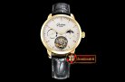 Glashutte Senator Tourbillon PR YG/LE White Stk Asia Tourbillon