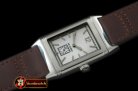 JL079C - Reverso Classique SS/LE White Num Jap Qtz