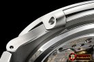 Patek Philippe Nautilus Jumbo 5711 SS/SS White/Stk PPF MY9015 Mod