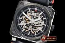 Bell & Ross BR03-92 42mm Aero GT PVD/LE Black Skele MY9015