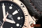 Bell & Ross BR03-92 42mm Diver RG/LE Black/Stk 1:1 Miyota 9015