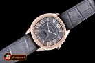 Cartier Drive De Cartier MoonPhase RG/LE Black Jap Qtz