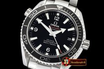 Omega Planet Ocean 45mm Cer SS/SS Black/Wht VSF Asia 8500