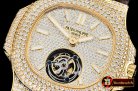 PP0278C - Nautilus Jumbo 5711 Tourbillon Diams YG/LE Tourbillon
