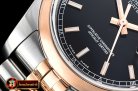 Rolex Datejust Man DJ 36mm Jul Smt 904L RG/SS Blk/Stk ARF A3135 Mod