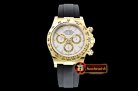 Rolex Daytona 116508 YG/RU Wht/Stk OMF A4130 Mod
