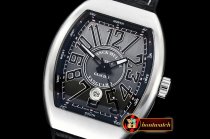 Franck Muller Vanguard Mens V45 SS/LE/RU Silver Grey ABF Asia 2824