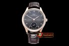 IWC Portuguese Hand-Wound Ref.IW5454 RG/LE Grey/Blk A6497