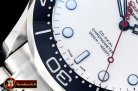 Omega Seamaster Commander 007 SS/SS White BP Asia 2836 Mod