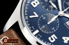 IWC Pilot Chrono "Le Petit" 377721 SS/LE Blue ZF A7750