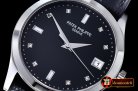 PP0240B - Calatrava Ref.5298 SS/LE Black Diamonds MY9015 Mod