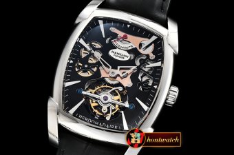 Parmigiani Fleurier Kalpa Hebdomadaire Tourbillon SS/LE Blk Asia HW Tourb