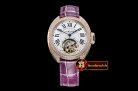 Cartier Cle De Cartier Tourb Diams RG/LE Purp White Asia HW