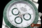 Rolex Daytona 116500LN Grn CER/SS/SS Wht BLF A7750 A4130