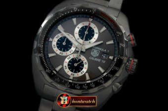 TAG0270C - Formula 1 Calibre 16 PVD/PVD Grey OS 20 Qtz Chrono