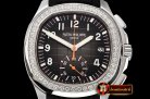 Patek Philippe Aquanaut Chrono 5968A Diams SS/RU (Blk) Blk YLF A7750