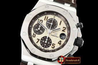 Audemars Piguet ROO 2014 Safari SS/LE Off White JF V2 A3126 Mod