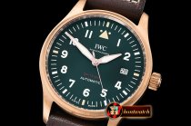 IWC Pilot Spitfire Bronze BRZ/LE Green XF 1:1 Asia 2824