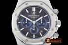 Audemars Piguet Royal Oak Chronograph 26331ST SS/SS Grey/Blue OMF A7750
