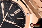 Audemars Piguet Royal Oak 15400 RG/RG Black OMF MY9015 Mod 3120