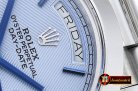 Replica Rolex DayDate 40mm SS/SS Glacier Roman BP A2836 Mod3255