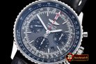 Replica Breitling Navitimer SS/LE Grey/Black Asia 7750 Mod