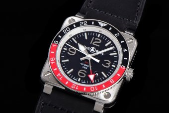 BELL-ROSS INSTRUMENTS BR0393-BL-STSCA 42MM WF-9015