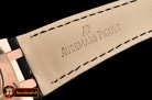Audemars Piguet Royal Oak 15400 Wrapped RG/LE Black BP MY9015 Mod 3120