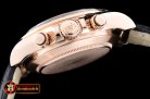 Replica Rolex Daytona 18K RG Wrp RG/LE Blk Stk BP A7750 Mod4130