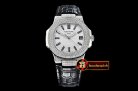 Patek Philippe Nautilus Mens 40mm Diams SS/LE White Sticks MY9015 Mod